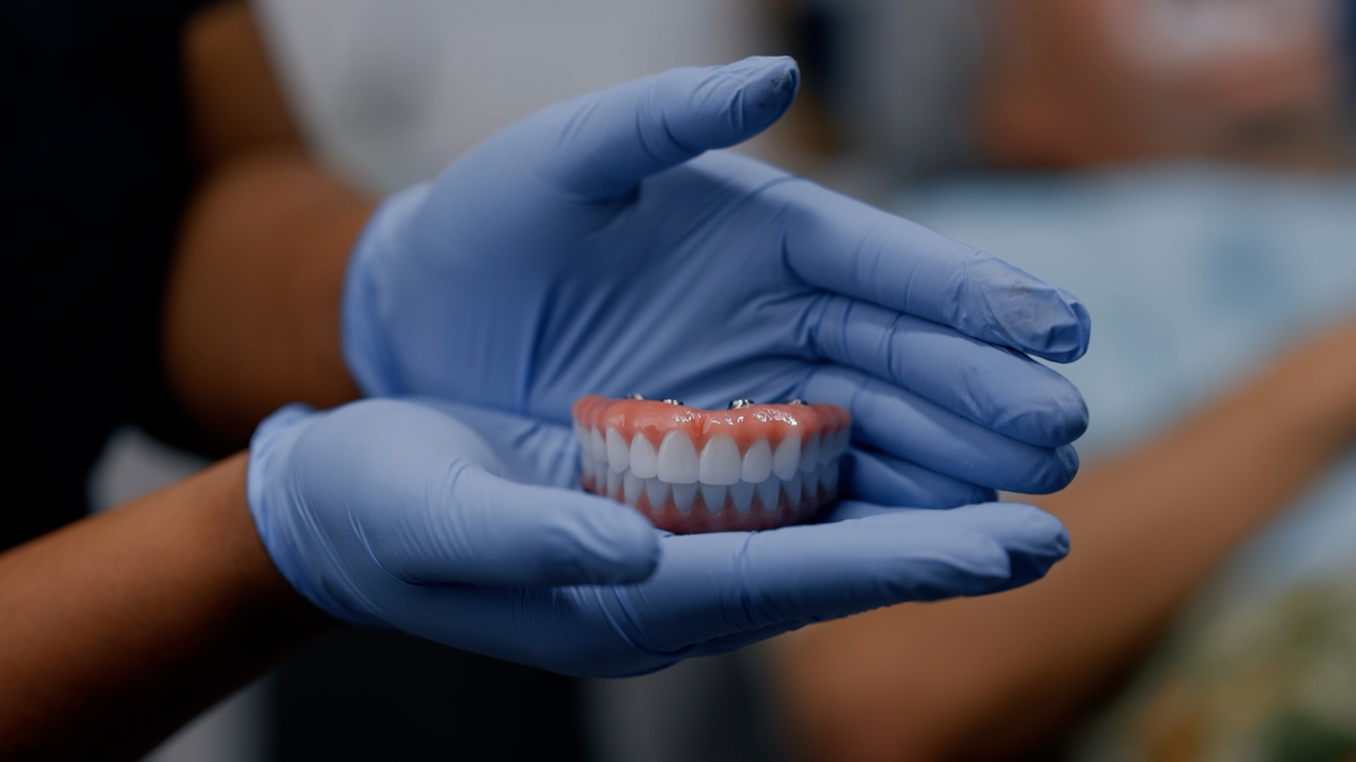 Expertise with a Gentle Touch Teeth in Hand