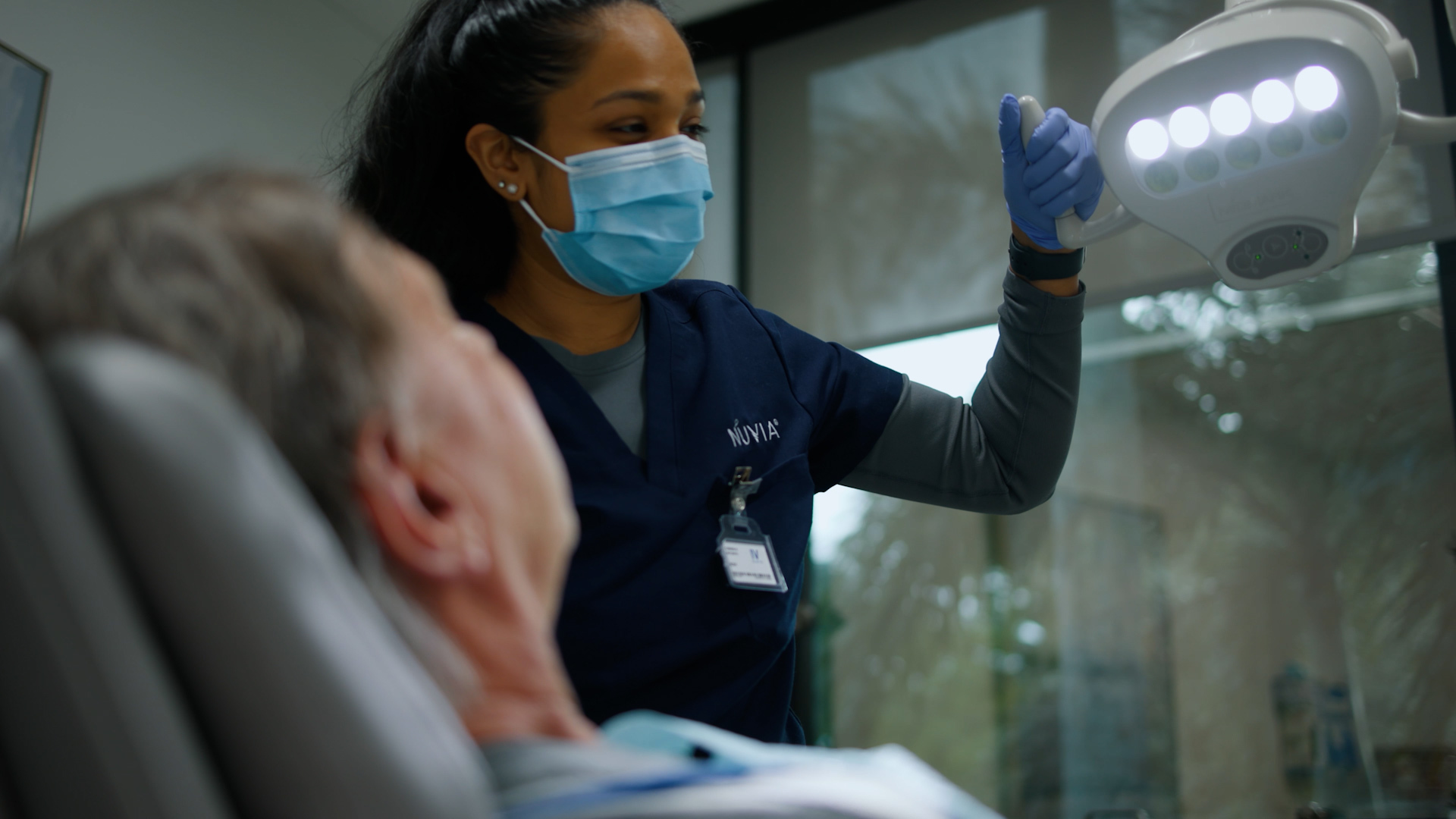 Patient Sleeping Through Procedure