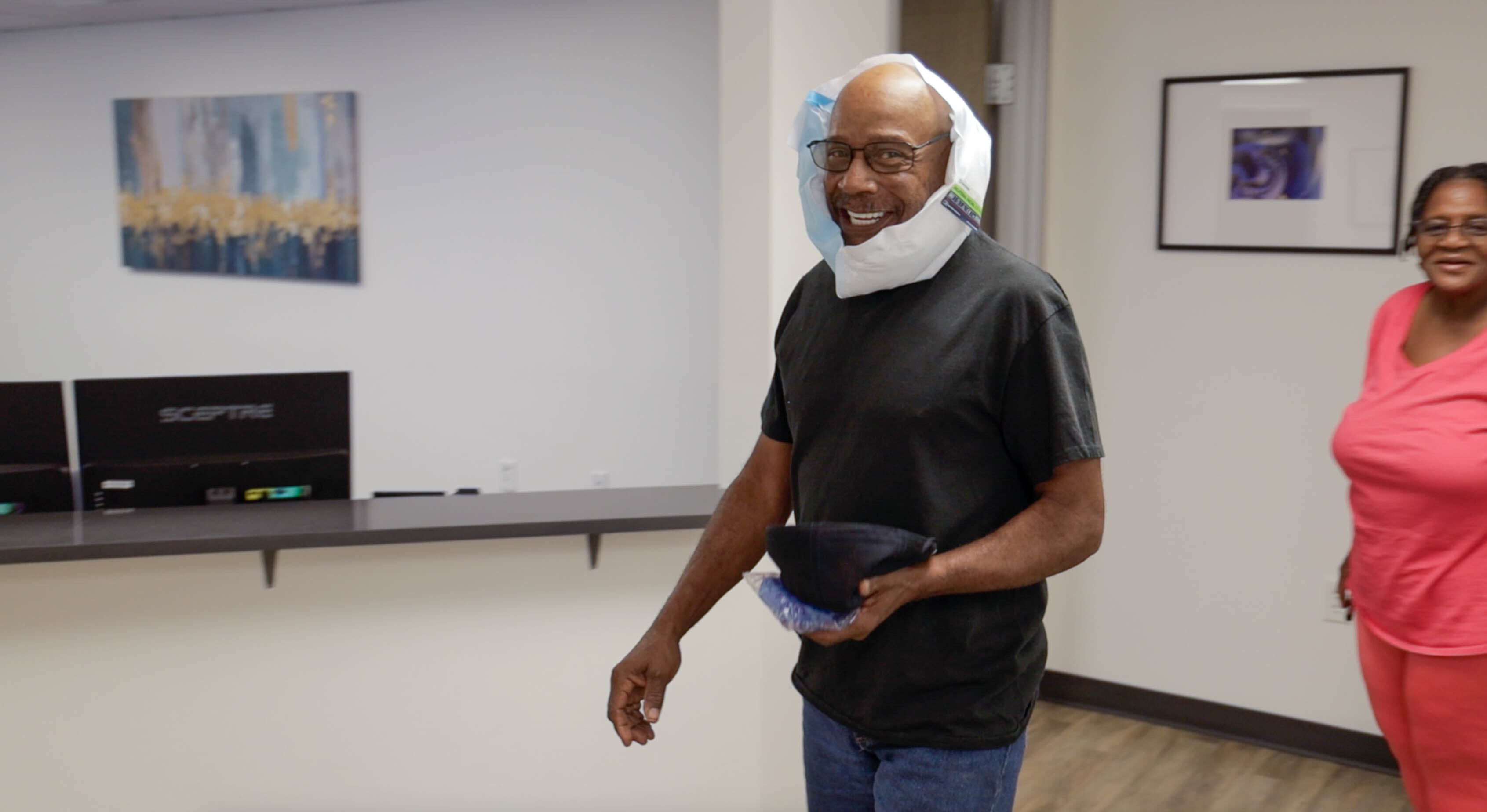 Patient Has Comfortable Recovery