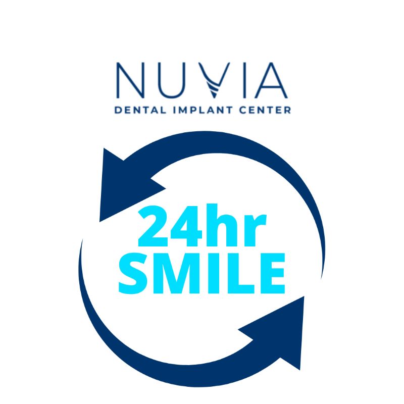 Nuvia Dental Implant Center Consultation Graphic