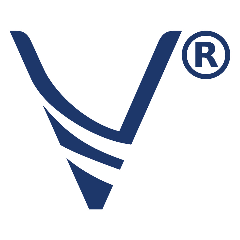 Nuvia "V" logo mark