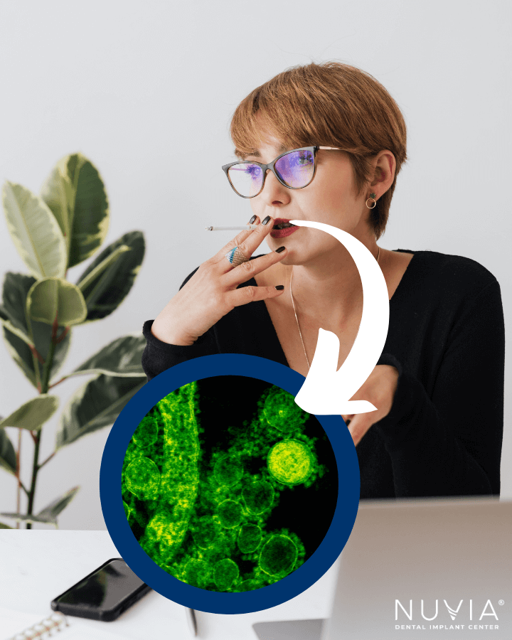 bacteria in smoking