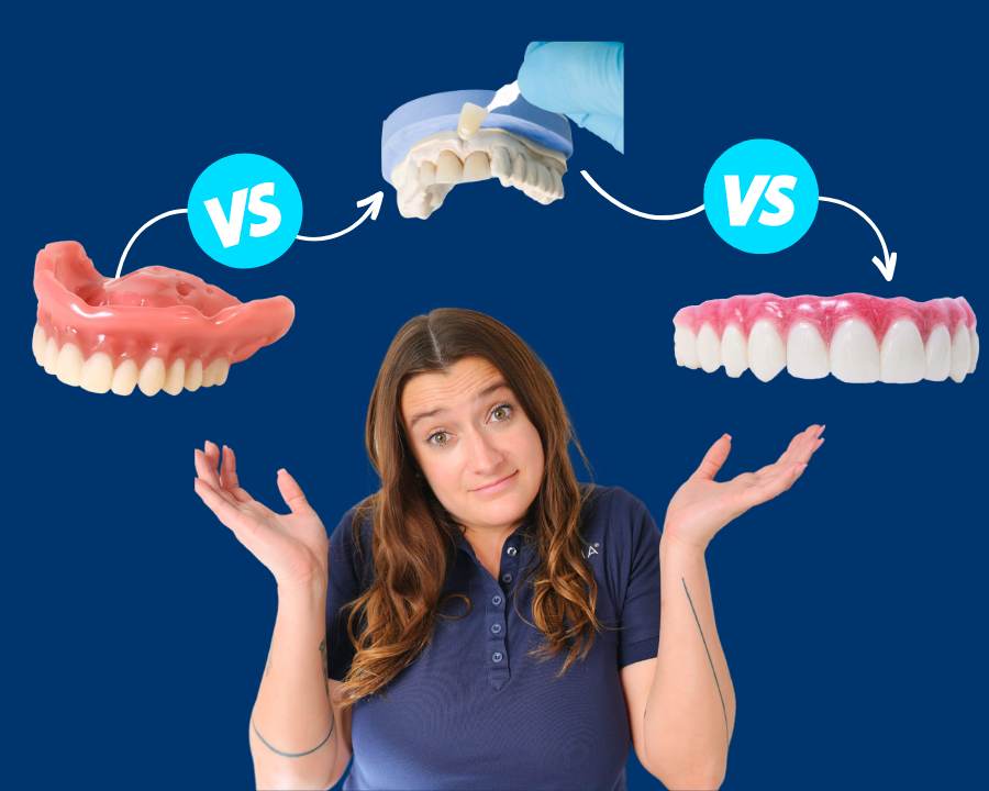 Veneers VS Dentures - Which one is better?
