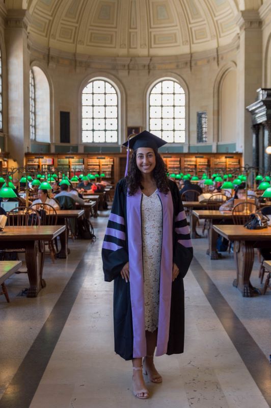 Restorative Dentist at graduation