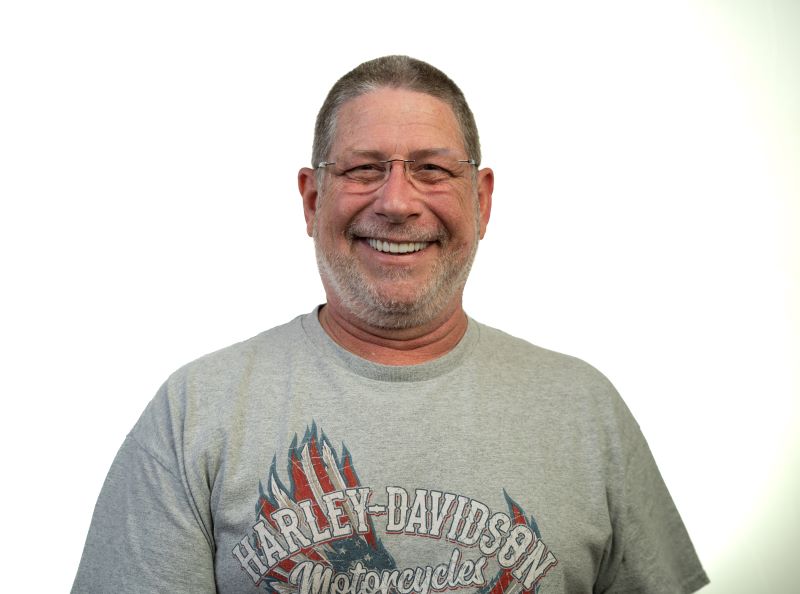 Mike smiling after getting dental implants in fort worth, tx
