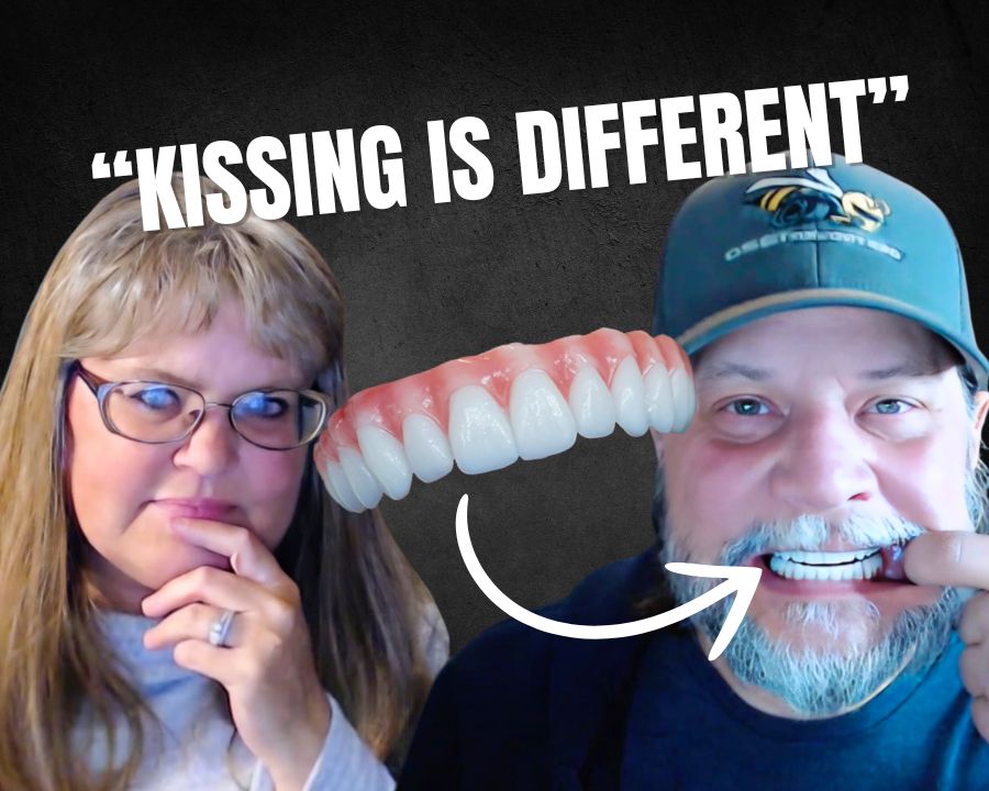 Kissing is different after cosmetic dentistry