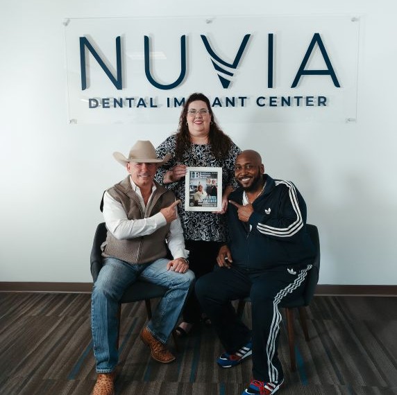 Nuvia patients after visiting the dentist